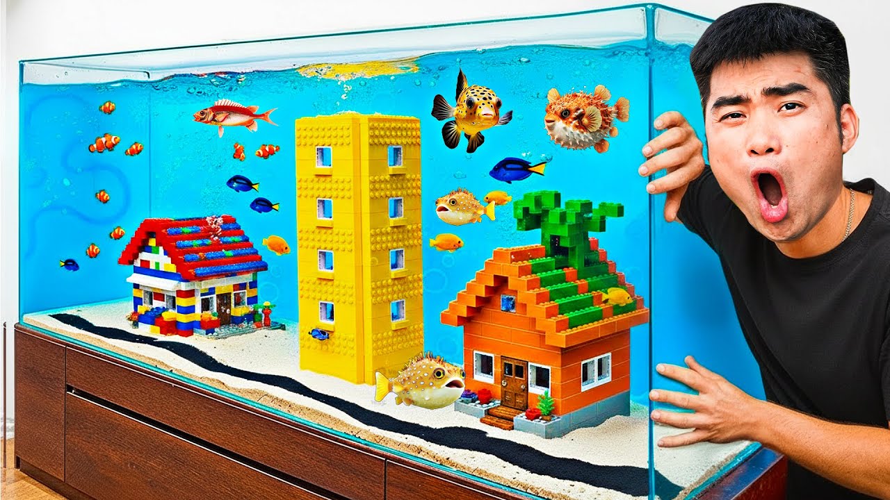 Gấu Đỏ Cuộc Thi Làm Bể Cá Tự Chế Với 300k - Ai Làm Đẹp Nhất Sẽ Nhận Phần Thưởng