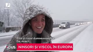 Europa Sub Zăpadă. Oraşe Îngropate Şi Transport Paralizat. Franţa, Italia Şi Germania, Afectate