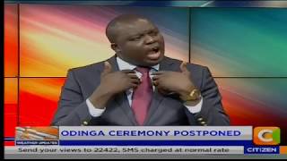 Power Breakfast: Odinga ceremony postponed screenshot 5