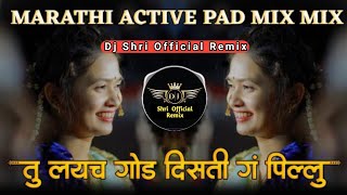 Mala Baghun Haluch hasti G Pillu | DJ Song (Remix) Halgi Mix | Tu Layach God Disati Pillu |Insta