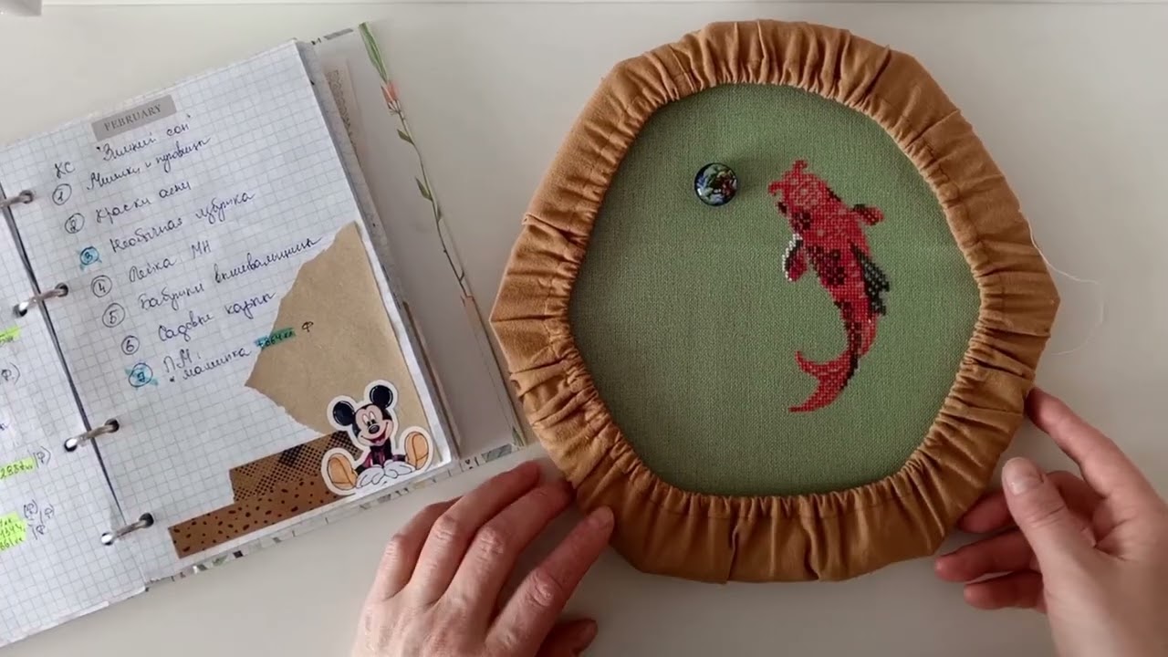 Прощай зима! Вышивальные зарисовки конца февраля. Итоги месяца