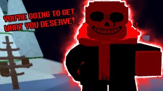 THIS CHARACTER OP!!! Undertale Infinity GG!Underfell Sans Gameplay