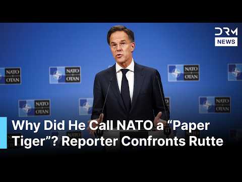 FULL Q&A: Reporter Confronts NATO Chief Rutte Over Hegseth US Forces Review Remarks | AC1B