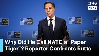 FULL Q&A: Reporter Confronts NATO Chief Rutte Over Hegseth US Forces Review Remarks | AC1B