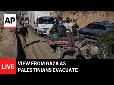 LIVE: View from Gaza as Palestinians evacuate ahead of Israel's expanded operation Episode cover