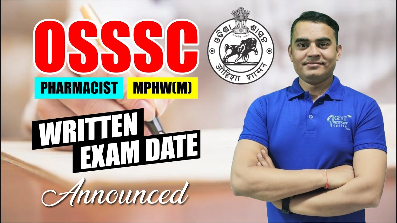 osssc-pharmacist-exam-date-announced-youtube