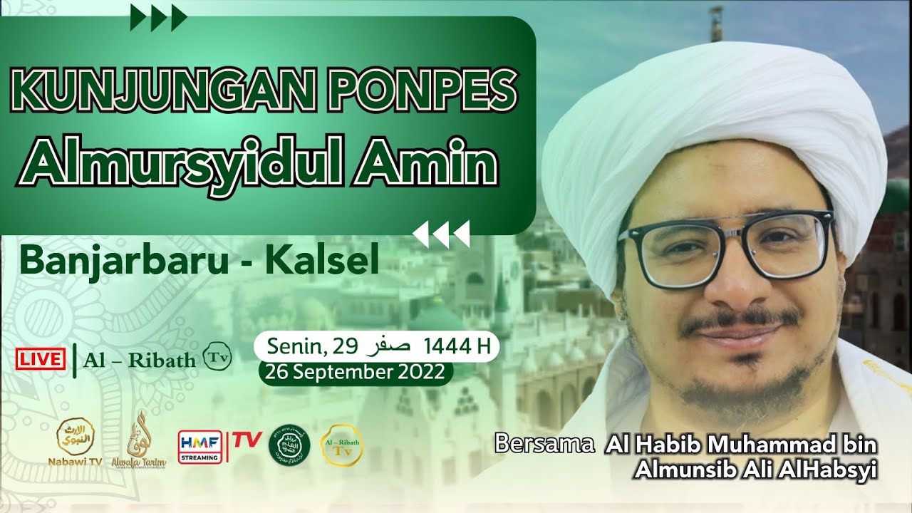 🔴 LIVE IJAZAH KUBRO BERSAMA AL HABIB MUHAMMAD BIN ALI BIN ABDUL QODIR AL HABSYIE| AL RIBATH TV
