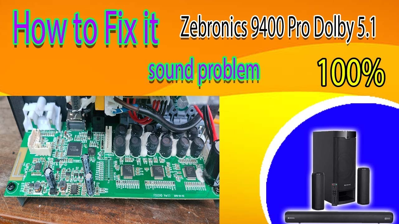 ZEBRONICS SOUND BAR DOLBY 5.1 9400 PRO