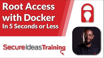 Root Access with Docker in 5 Seconds or Less