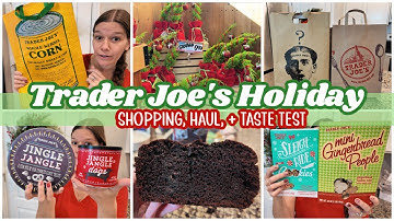 Trader Joe’s Holiday Haul 2025! Shop With Me + Taste Test