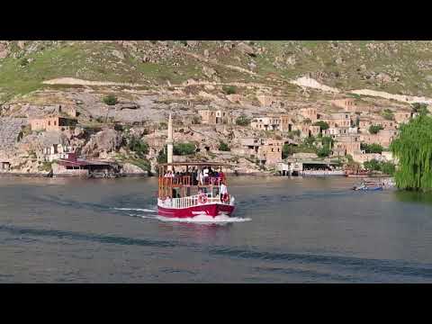 Şanlıurfa Halfeti Tekne Turu ve Halfeti'den Görüntüler
