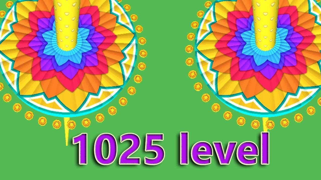 Paint Pop 3D level 1025  HD hack  (iOS, Android)