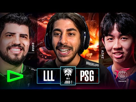 LOUD x PSG Talon | Jogo 1 - Worlds 2023: 3º DIA - Play In | Ilha das Lendas