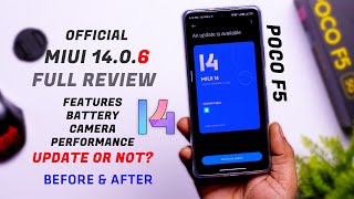 Poco F5 MIUI 14.0.6.0 Full Review, Camera, Performance, Battery, Before & After Update 🔥