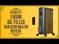 Hykolity 1500W Oil Filled Radiator Heater Review