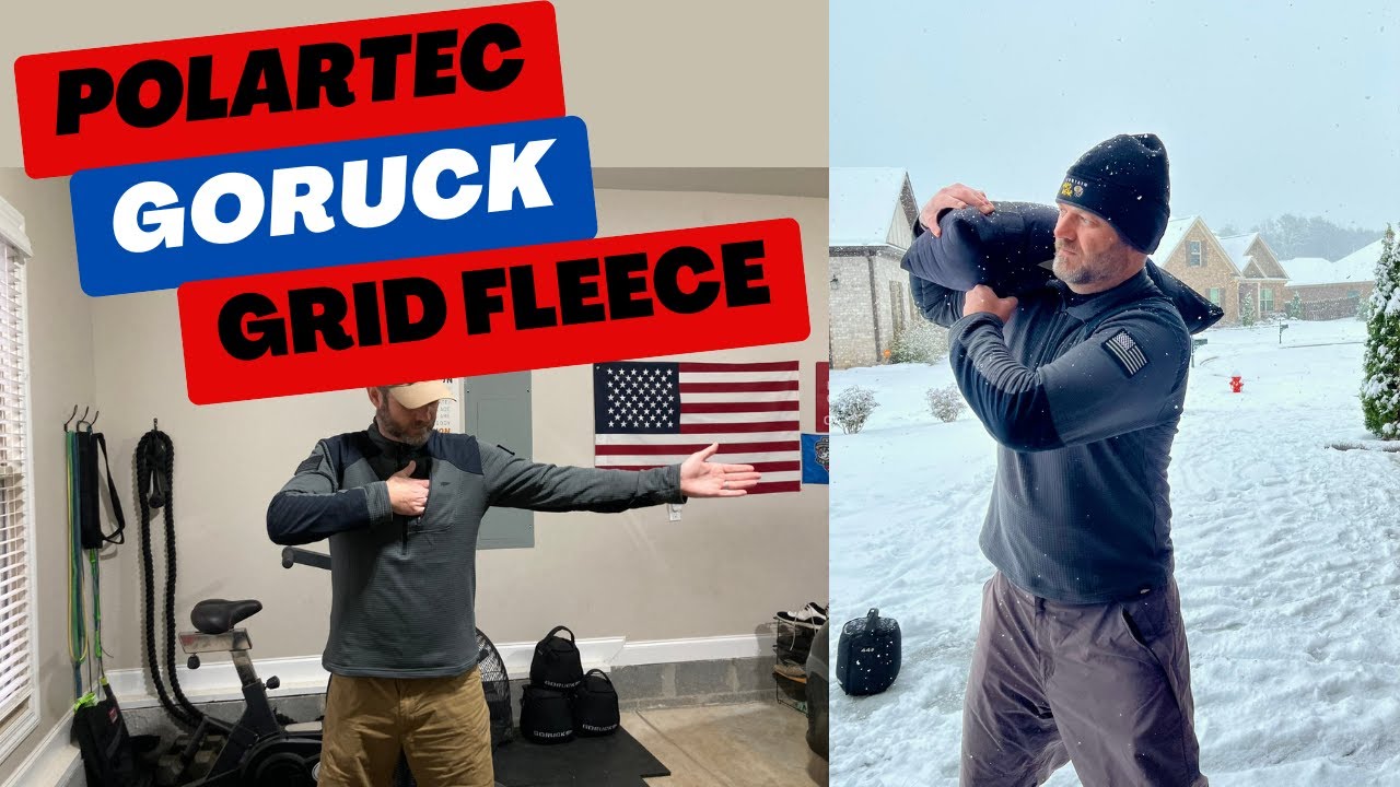 GORUCK Review: Indestructible Grid Fleece - Half Zip - Polartec