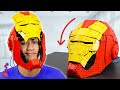 LEGO Iron Man Helmet that OPENS (NO Electronics)