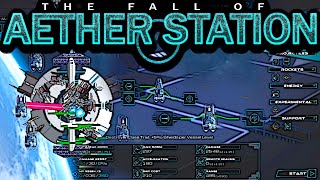 This TOWER DEFENSE RTS Made Me FEEL Dumb and CONFUSED | The Fall of Aether Station This Tower Defense Rts Is Insane