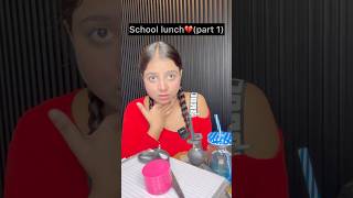 School lunch is an emotion🥺#schoollunch #schoollunchbox #lunchtime #schoollife #schooldays #ytshort