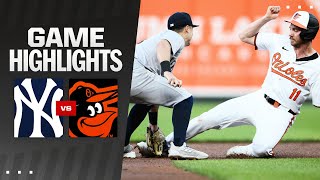 Yankees vs. Orioles Game Highlights (4\/29\/24) | MLB Highlights