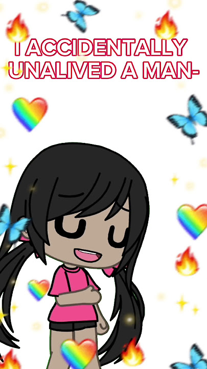 aniyah 'accidentally' unalives a man....#gacha#gachalife#trend#funny#aniyah#fyp