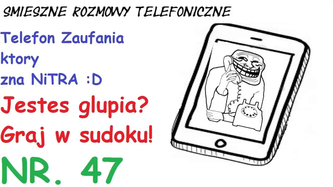 Śmieszne Rozmowy Telefoniczne   Telefon Zaufania Ogląda Nitra