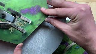 Making 3D Modular Hexagon Gaming Terrain the Easy Way (Part 3) - Cutting Hills and Elevation