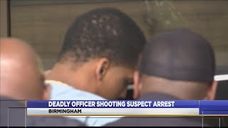 Suspect arrested in Birmingham Police officer murder