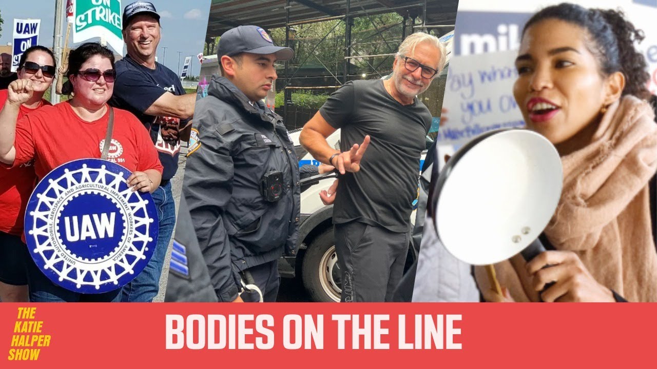 UAW Workers STRIKE! Climate Protesters Get ARRESTED!