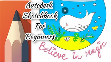 Autodesk Sketchbook for beginners Tutorial🪄#sketchbook#tutorial#autodesk#app#digitalart#doodle#love