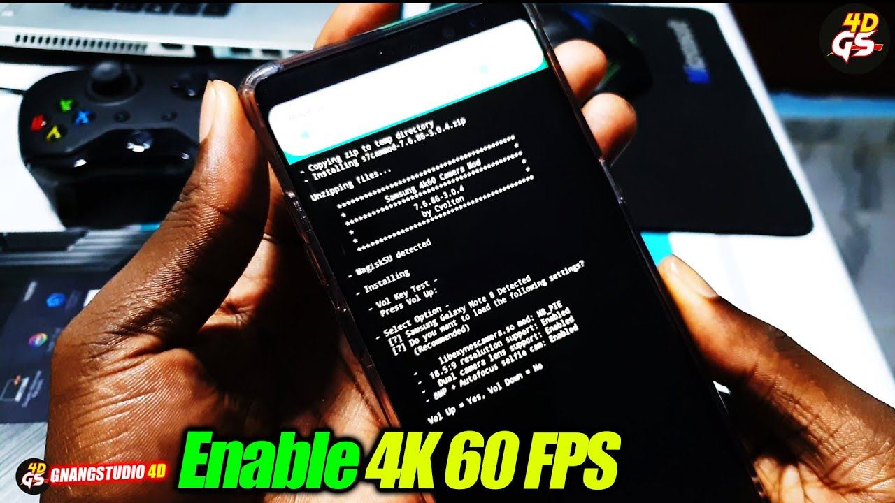 Enable 4K 60 FPS Camera Mod on Galaxy S8/S8+/Note8 - Android 9