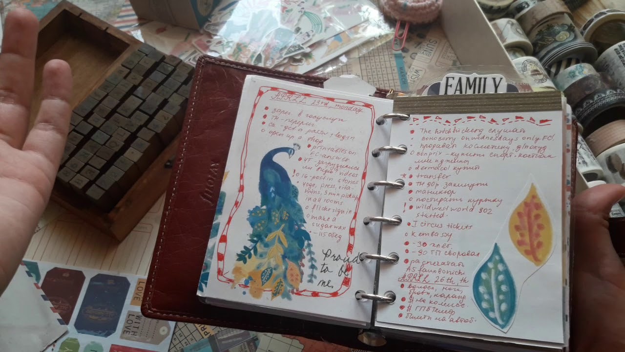 КАК я ЗАСТАВИЛА КАРМАННЫЙ ежедневник FILOFAX работать/MySummerTouch