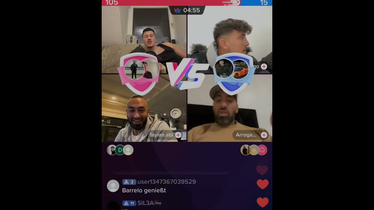 Arrogante Pate wieder am beleidigen (Egal wo Barello ist, da gibt's Fitna)