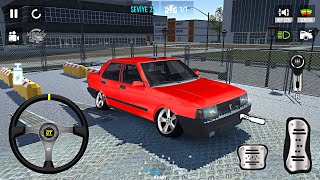 Modifiyeli Kırmızı Şahin (TOFAŞ) Araba Park Etme Oyunu || Real Car Parking 3D #10 - Android Gameplay screenshot 5