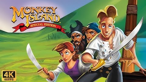 The Secret of Monkey Island: Special Edition - Silent Walkthrough - PC (4K 60FPS)
