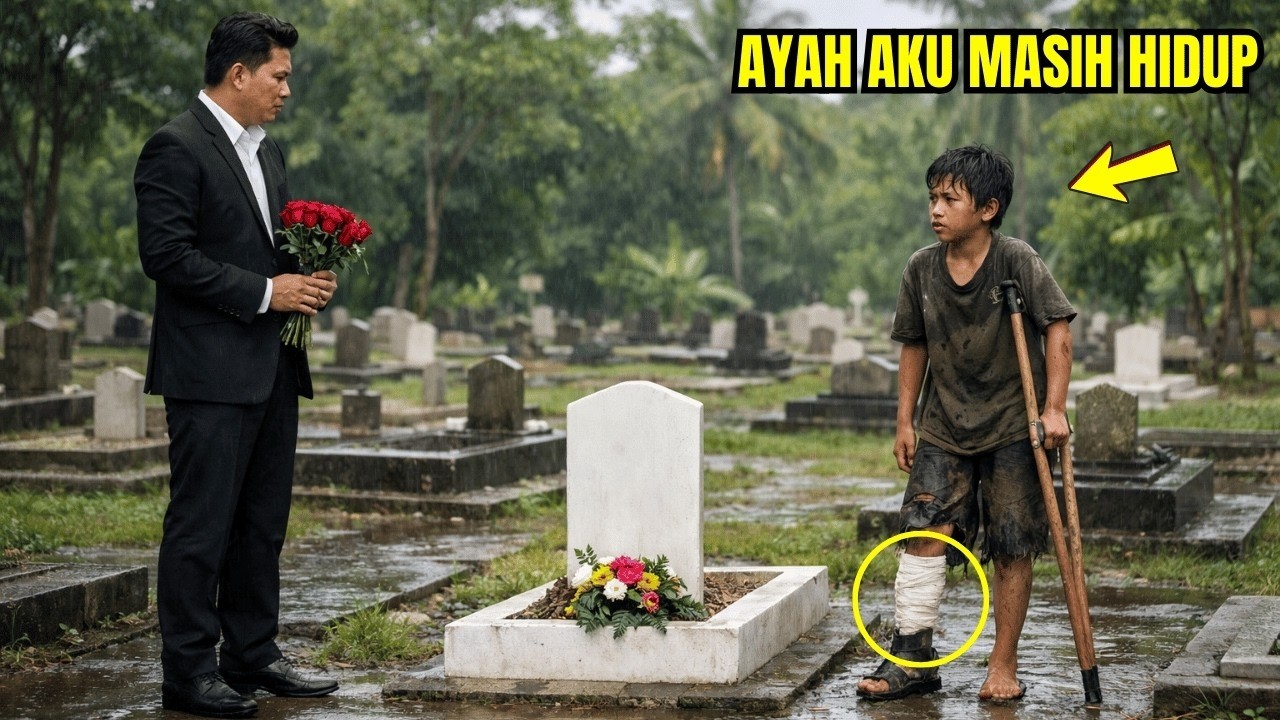 AYAH, AKU MASIH HIDUP  KATA ANAK GELANDANGAN KEPADA MILIARDER, DIA HAMPIR PINGSAN KARENA SYOK