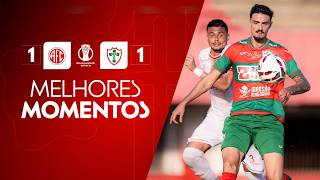 SÉRIE D | AMÉRICA - RJ 1 X 1 PORTUGUESA - Melhores Momentos - 18/04/2026 || LUSA TV