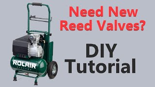 Air Compressor Reed Valve Repair Replacement