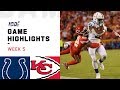 Colts vs. Chiefs Week 5 Highlights | NFL 2019