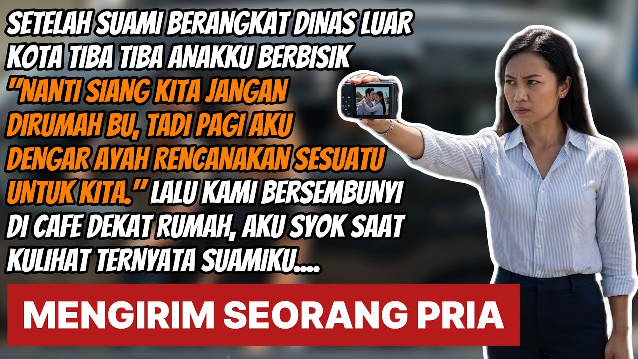 ANAKKU BERBISIK “BU, KITA JANGAN DI RUMAH…” SIANGNYA AKU SYOK LIHAT RENCANA BUSUK SUAMIKU