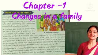 Information Class 3rd, Social Studies, Chapter 1 Changes in a Family Guide