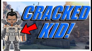 I Met an INSANE 11 YEAR OLD FAN in RANKED (Apex Legends Console)