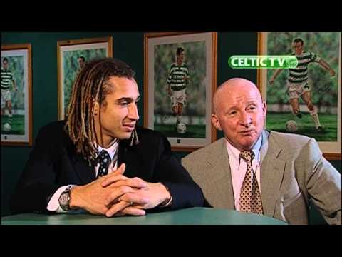 Celtic FC - 1999.12.05 Henrik Larsson and Jimmy Johnstone interview