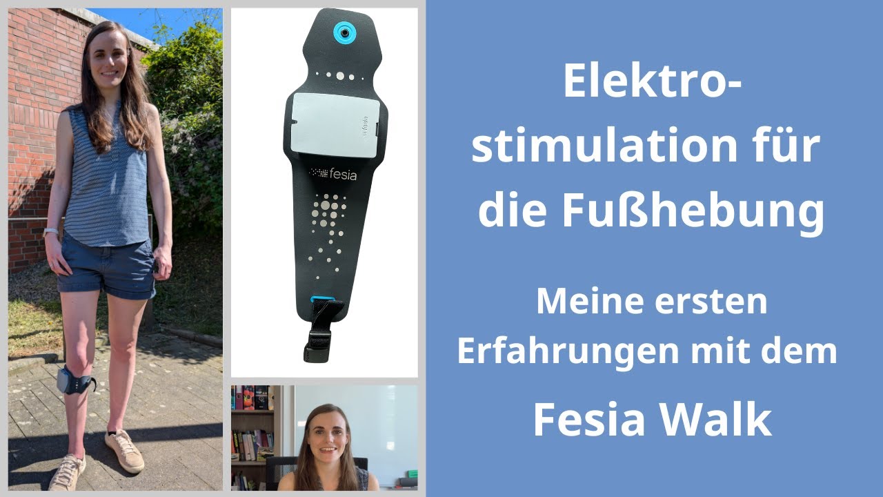 Elektrostimulation für die Fußhebung - Meine ersten Erfahrungen mit dem Fesia Walk