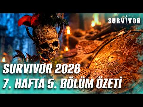 Survivor Türkiye 2026 | 7. Hafta 5. Bölüm Özeti @SurvivorTurkiye