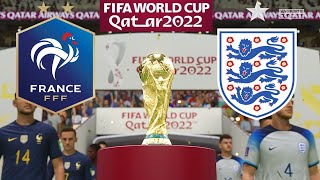 FIFA 23 FRANCE x ANGLETERRE Finale Coupe du Monde 2022 PS4