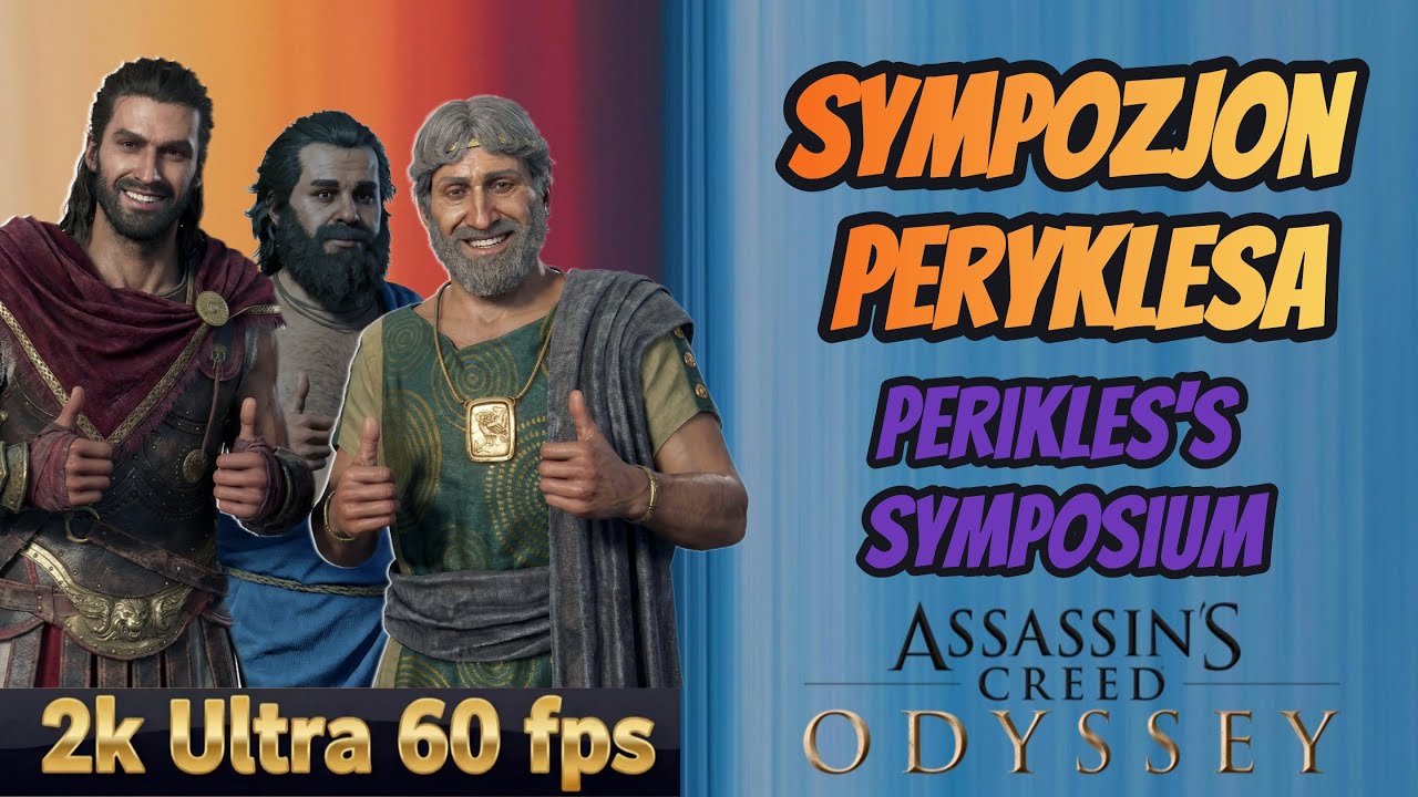 Assassin's Creed Odyssey PL - Sympozjon Peryklesa | Perikles's Symposium | Ultra 60 fps 2K