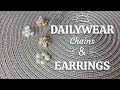 CHAINS and EARRINGS Daily Wear Styles 💕💕| Pendant Designs | Earring designs | MY DAZZLING FASHION