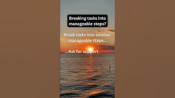 🎯 Feeling overwhelmed by big tasks? Break them down into manageable steps! 📝#shorts #quote