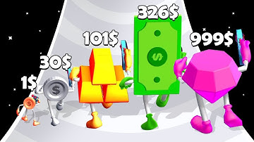 MONEY RUN 3D: Level Up Money (Freeplay, All Levels)